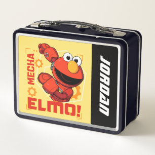 Lunch Box Rue Sésame Mécaniciens Elmo Ajouter un nom