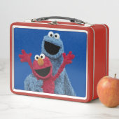 Lunch Box Rue Sésame | Monstre Elmo & Cookie (En situation)