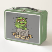 Lunch Box Rue Sésame | Oscar the Grouch Trashed (Devant)
