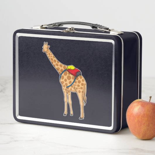 Lunch Box Sac à dos Giraffe (En situation)