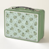 Lunch Box Sage Bubble Frogs - mignons enfants motif de greno (Dos)