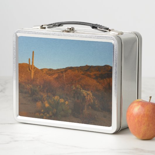 Lunch Box Saguaro Sunset I Arizona Desert Landscape (En situation)