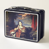 Lunch Box Saint Agnes par Domenichino (c. 1620) (Dos)