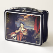 Lunch Box Saint Agnes par Domenichino (c. 1620) (Devant)