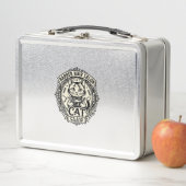 Lunch Box Salon de coiffure pour hommes Chat drôle Graphique (En situation)