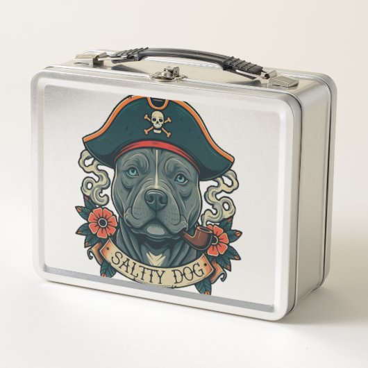 Lunch Box Salty Dog Pitbull (Devant)