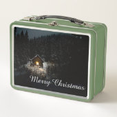 Lunch Box Salutations de Noël avec Witch House (Devant)