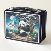 Lunch Box Sanctuaire forestier de Panda : Nourriture bambou (Dos)