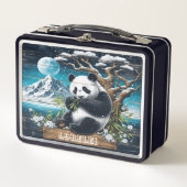 Lunch Box Sanctuaire forestier de Panda : Nourriture bambou (Devant)