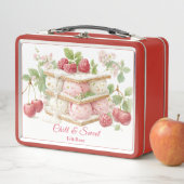 Lunch Box Sandwich à la crème glacée Aquarelle du jour (En situation)