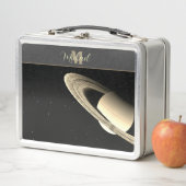 Lunch Box Saturne astronomie univers noir (En situation)