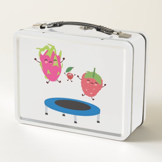 Lunch Box Sauts De Fruits Sur Trampoline (Dos)