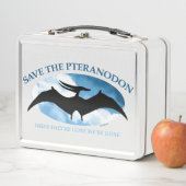Lunch Box SAUVER LE PTERANODON par Jeff Willis Art (En situation)