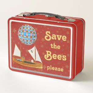 Lunch Box Sauvez les abeilles S'il vous plaît