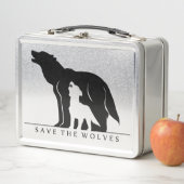 Lunch Box Sauvez les loups (En situation)
