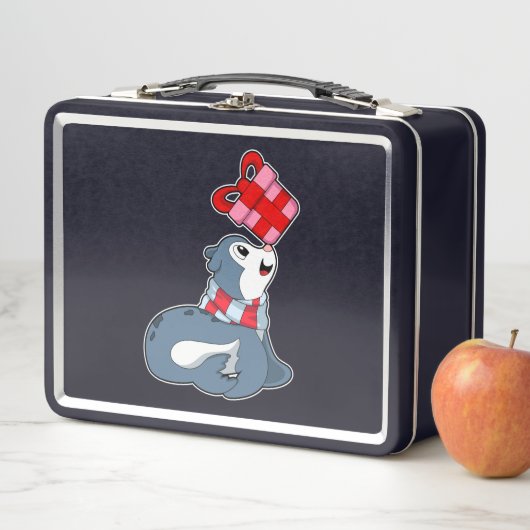 Lunch Box Sceau avec cadeau (En situation)