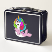 Lunch Box Sceau comme licorne (Devant)