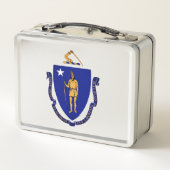 Lunch Box Sceau de l'État du Massachusetts (Dos)