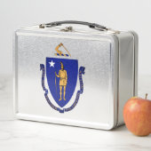 Lunch Box Sceau de l'État du Massachusetts (En situation)