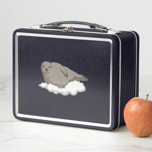 Lunch Box Sceau sur nuages (En situation)