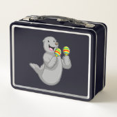 Lunch Box Sceller comme musicien avec Maracas (Dos)