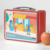 Lunch Box Scène de rue du Sesame Street | (En situation)