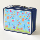 Lunch Box Scène sous-marine mignonne (Dos)