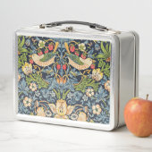 Lunch Box Schéma floral William Morris Strawberry Thief (En situation)