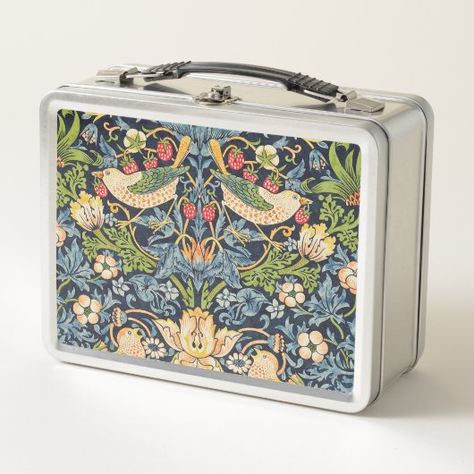 Lunch Box Schéma floral William Morris Strawberry Thief (Devant)
