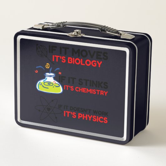 LUNCH BOX SCIENCE BIOLOGY CHIMIISTRY PHYSICS (Devant)