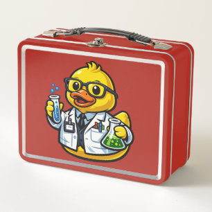 Lunch Box Scientifique Canard en Caoutchouc