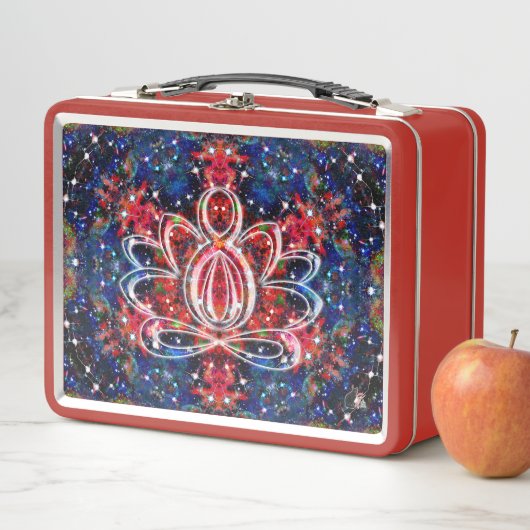 Lunch Box Scintillation Zen Lotus (En situation)