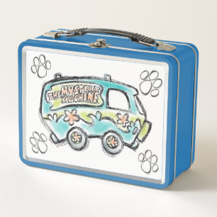 Lunch Box Scooby-Doo Croquis de machine mystère