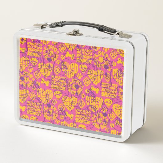 Lunch Box Scooby-Doo | Funky Flower Motif (Devant)