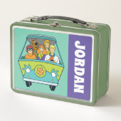 Lunch Box Scooby-Doo & Gang Mystery Machine | Ajouter un nom (Devant)