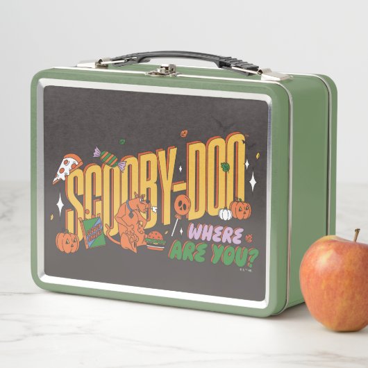 Lunch Box Scooby-Doo Halloween Snack Logo (En situation)