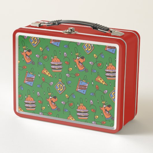 Lunch Box Scooby-Doo Holiday Snack Lights Pattern (Devant)