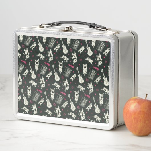 Lunch Box Scooby Doo Punk Guitare et Motif Amp (En situation)