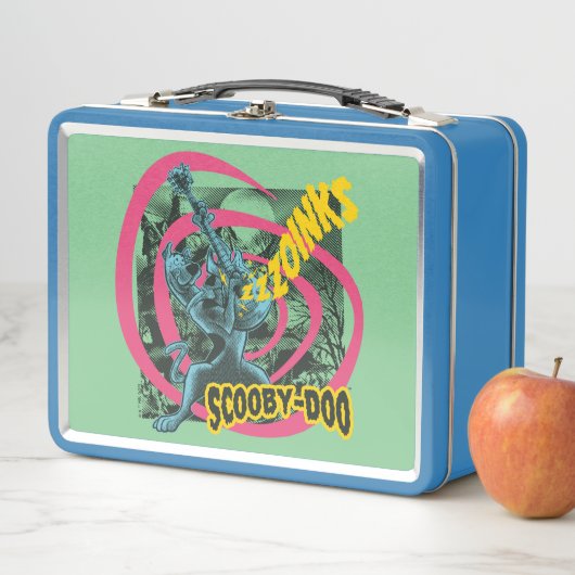 Lunch Box Scooby-Doo Zoinks Punk Guitare Graphisme (En situation)