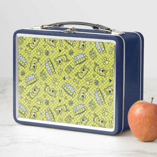 Lunch Box Scooby Snacks Galore Checker Motif (En situation)