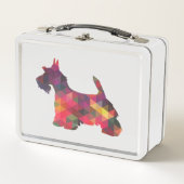 Lunch Box Scottie Chien race Geo Silhouette Multi (Devant)