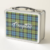 Lunch Box Scottish Eats ! Campbell Family Tartan Plaid (Dos)