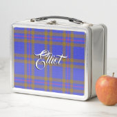 Lunch Box Scottish Eats ! Clan Elliot Tartan Plaid (En situation)