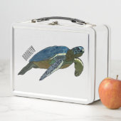 Lunch Box Sea turtle cartoon (En situation)