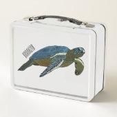 Lunch Box Sea turtle cartoon (Dos)