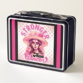 Lunch Box Sensibilisation au cancer du sein Crâne à sucre (Dos)