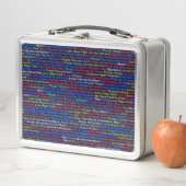 Lunch Box Sensibilisation sur l'autisme Boîte à lunch en mét (En situation)