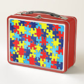 Lunch Box Sensibilisation sur l'autisme-Puzzle par Shirley T (Devant)