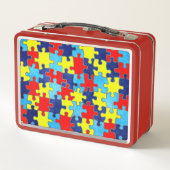Lunch Box Sensibilisation sur l'autisme-Puzzle par Shirley T (Dos)
