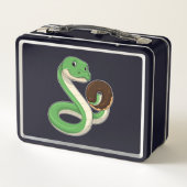 Lunch Box Serpent avec beigne (Dos)